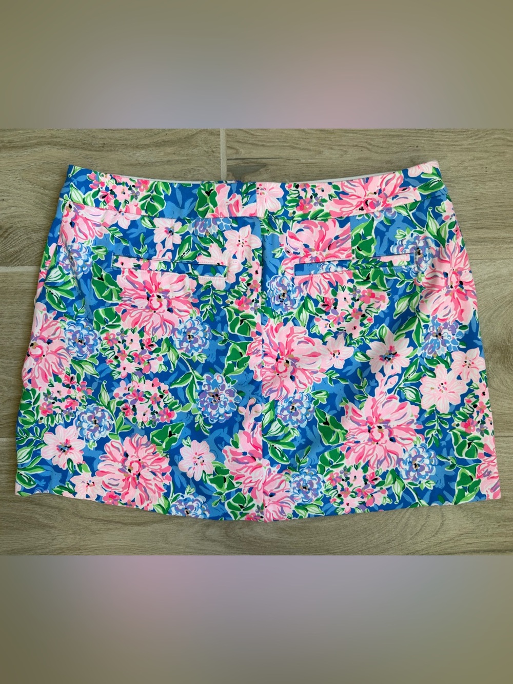New Lilly Pulitzer Colette Knit Skort Spring In Your Step Floral Womens 8 Golf - Picture 3 of 6